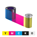 Entrust DSE, DS1, DS2 YMCKT Colour Ribbon - 250 Prints (525100-001)