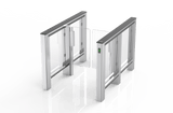 DELTA Black Access control Speed Turnstile | CX-DEL-B-1W - Cards-X (UK)