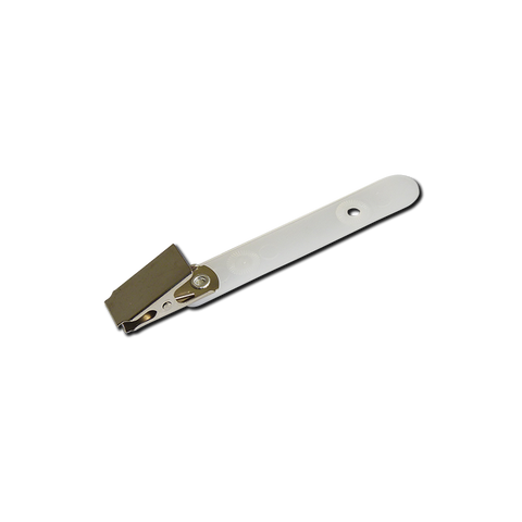 Rigid Strap Clip with Metal Crocodile Clip | Pack of 100 | IDC-003