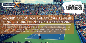 Accreditation for the ATP Challenger Tennis Tournament Koblenz OPEN 2023