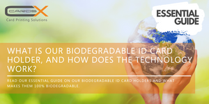 What is our Biodegradable ID Card Holder, and how does the technology work?