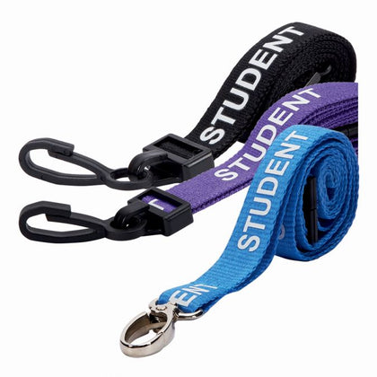 Pre-Printed "STUDENT" Lanyards
