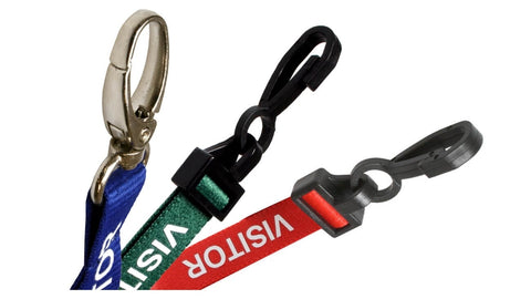 Pre-Printed "VISITOR" Lanyards