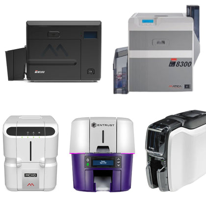 picture of dual sided ID card printers
