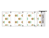 SwiftPro L10 Genuine Holographic 1 Mil Chip Cut Out Laminate | 600 Prints | 7710006SPSIC - Cards-X (UK)