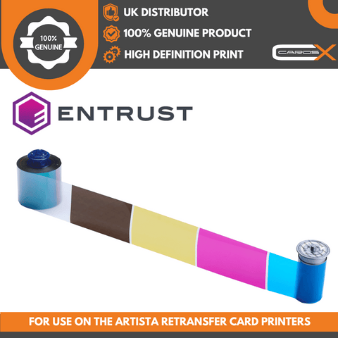 Datacard CMYKP-KP Colour Pigment Ink Ribbon | 750 Prints | 513382-203