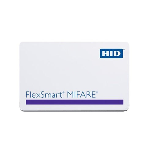 HID 1k Mifare card | non programmed white gloss with magswipe | 1430NG1NN | Pack of 100