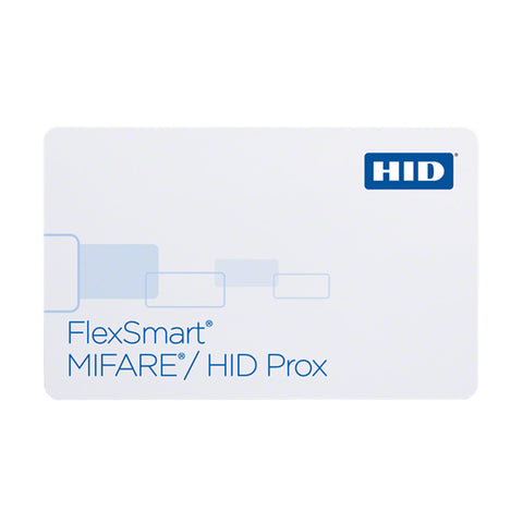 HID MIFARE 1K PROX CARD | PROG. PROX, F-GLOSS, B-GLOSS, NO MIFARE, NO SLOT, MATCH PROX | 1431LG1NNM | Pack of 100