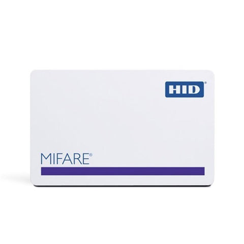 HID Mifare card | non programmed - plain white | 1430NGGNN | Pack of 100