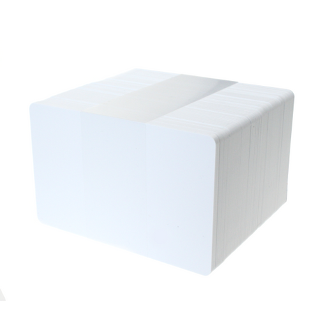 MIFARE® DESFire® EV2 8k White PVC Cards with Gloss Finish | Pack of 100 | MFDF8KEV2