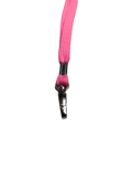 Pink lanyards with Lobster clip front view