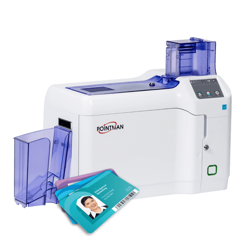 Pointman NR600 Retransfer ID Card Printer | Dual Sided | PO-NR600D