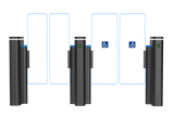 Arcturus Access control Speed Turnstile | CX-ARC-2W