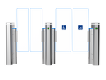 Arcturus Access control Speed Turnstile | CX-ARC-2W