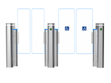 Arcturus Access control Speed Turnstile | CX-ARC-2W