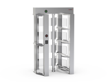 SUN Access control Full Height Glass Turnstile | Single Door | CX-SUN-401G - Cards-X (UK)