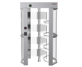SUN Access control Full Height Glass Turnstile | Single Door | CX-SUN-401G - Cards-X (UK)