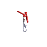 Plastic Loop Clip Red | Pack of 500 | IDC-009
