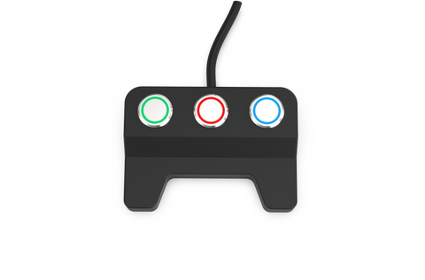 Manual Remote Push Button for Tripod Turnstile | CX-3PUSHBUTTON-TRI