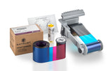 Entrust YMCKT Prefilled Colour Ribbon Cassette | Prints 500 Cards | 525150-004