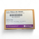 Entrust DSE, DS1, DS2 YMCKT Colour Ribbon - 250 Prints (525100-001)