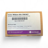 Entrust DSE, DS1, DS2 YMCKT Colour Ribbon - 250 Prints (525100-001)