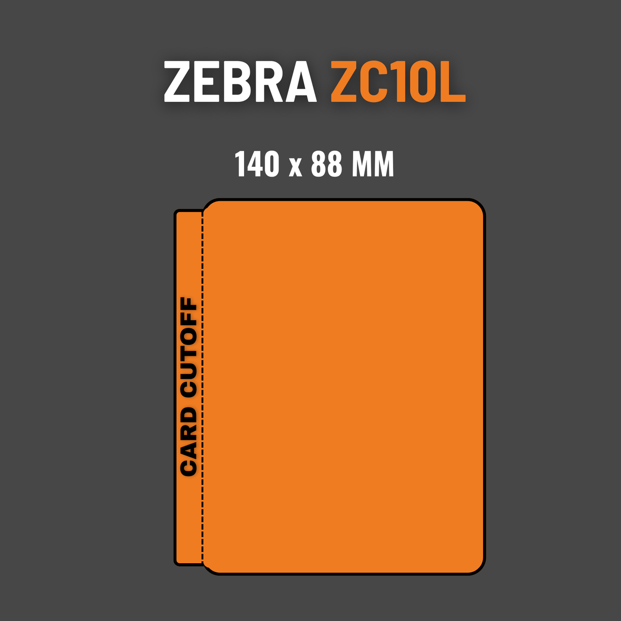 Rental / Zebra ZC10L Event Card Printer / 1 Month