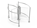 403 Motorised Rotary Door Access control Turnstile | CX-403 - Cards-X (UK)