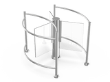403 Motorised Rotary Door Access control Turnstile | CX-403 - Cards-X (UK)
