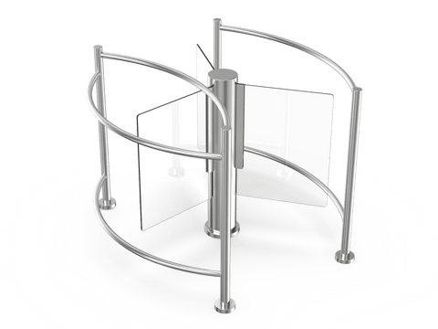 403 Motorised Rotary Door Access control Turnstile | CX-403 - Cards-X (UK)
