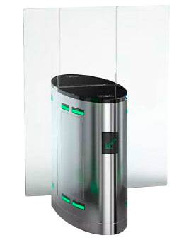 ALTAIR Access control Speed Turnstile | Dual Gate | CX-ALT-A605-S-2W - Cards-X (UK)