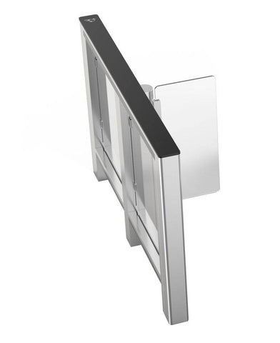 DELTA Black Access control Speed Turnstile | CX-DEL-B-1W - Cards-X (UK)