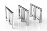 DELTA Black Access control Speed Turnstile | CX-DEL-B-1W - Cards-X (UK)