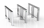 DELTA Black Access control Speed Turnstile | Dual Gate | CX-DEL-B-2W - Cards-X (UK)