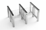 DELTA Black Access control Speed Turnstile | Dual Gate | CX-DEL-B-2W - Cards-X (UK)