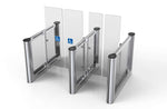 NAOS Access control Speed Turnstile | Dual Gate | CX-NAO-9000-2W - Cards-X (UK)