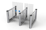 NAOS Access control Speed Turnstile | Dual Gate | CX-NAO-9000-2W - Cards-X (UK)