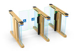 SIRIO GOLD Access control Speed Turnstile | Dual Gate | CX-SIR-7200G-2W - Cards-X (UK)