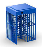 SUN Access control Black Full Height Turnstile | Single Door | CX-SUN-411-B - Cards-X (UK)