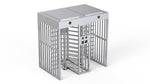 SUN Access control Full Height Blue Turnstile | Double Door | CX-SUN-402FS-BL - Cards-X (UK)