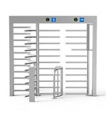 SUN Access control Full Height Lathe Turnstile | Single Door With Bicycle Door | CX-SUN-408 - Cards-X (UK)