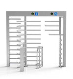 SUN Access control Full Height Lathe Turnstile | Single Door With Bicycle Door | CX-SUN-408 - Cards-X (UK)