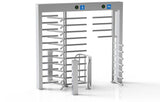 SUN Access control Full Height Lathe Turnstile | Single Door With Bicycle Door | CX-SUN-408 - Cards-X (UK)