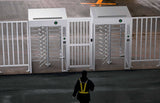 SUN Access control Full Height Turnstile | Single Door | CX-SUN-401FS - Cards-X (UK)