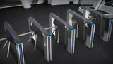TAURI Access control Tripod Turnstile | CX-TAU-10 - Cards-X (UK)
