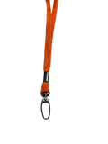 Orange Lanyard Lobster Clip Side View