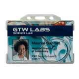 Evohold Biodegradable Single Sided Landscape ID Card Holders - Glow in the Dark (Pack of 100) - Cards-X (UK)