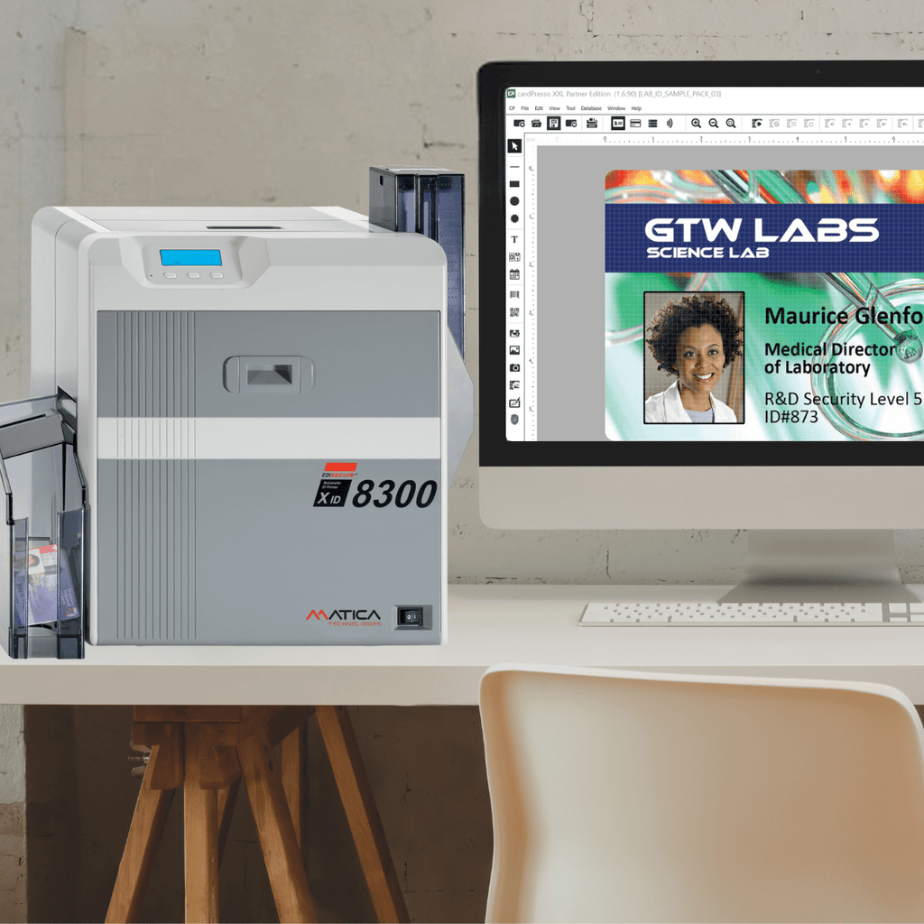 Matica XID8300 Retransfer Printer | Single Sided | Bend Remedy Module ...