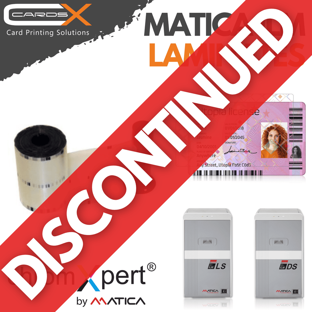Matica Z10 Matica 0.5mil Clear Patch Laminate - Prints 550 Cards | DIC10178 | DIS