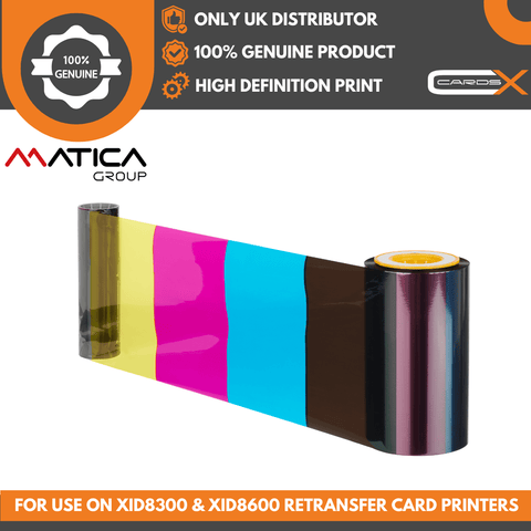Matica YMCK Ribbon Panel Showcase